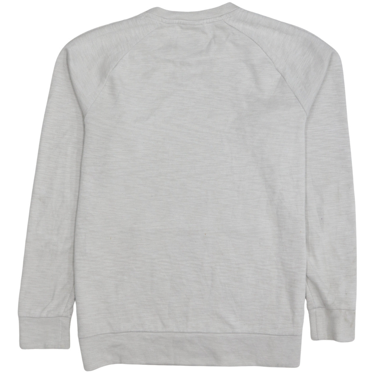 Nike Men Grey Crew Neck Pullover Sweatshirt Medium
