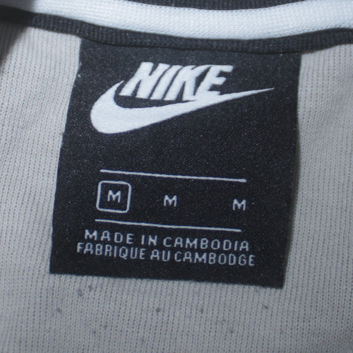 Nike Men Grey Crew Neck Pullover Sweatshirt Medium