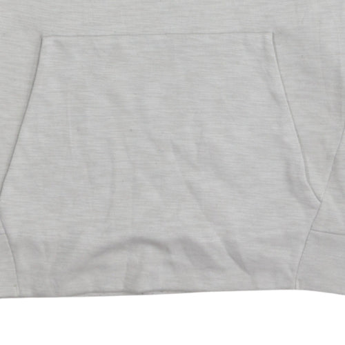 Nike Men Grey Crew Neck Pullover Sweatshirt Medium