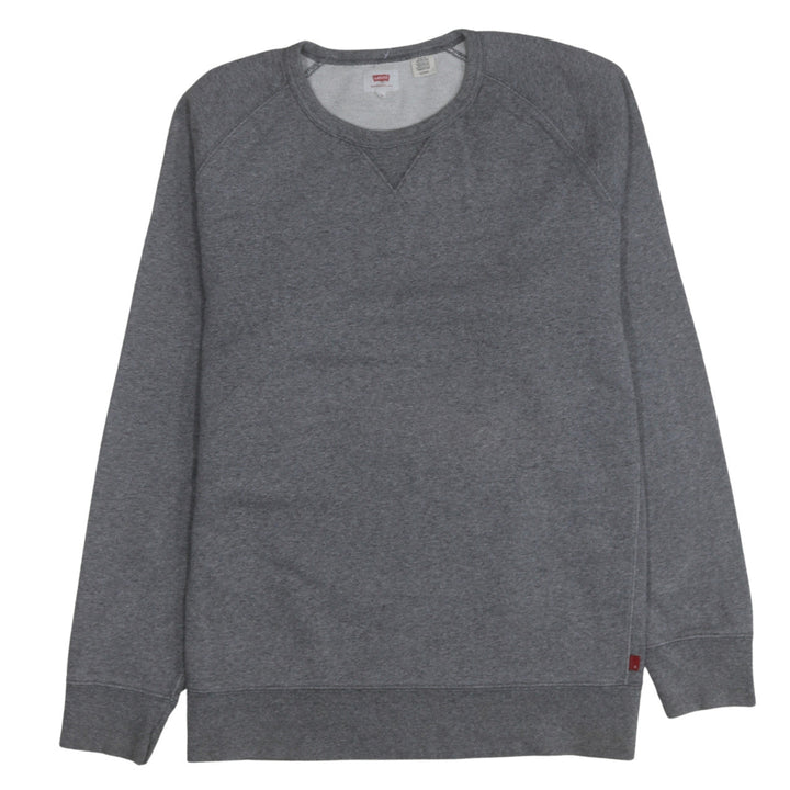 Levi’s Men’s Grey Crew Neck Pullover Sweatshirt XL