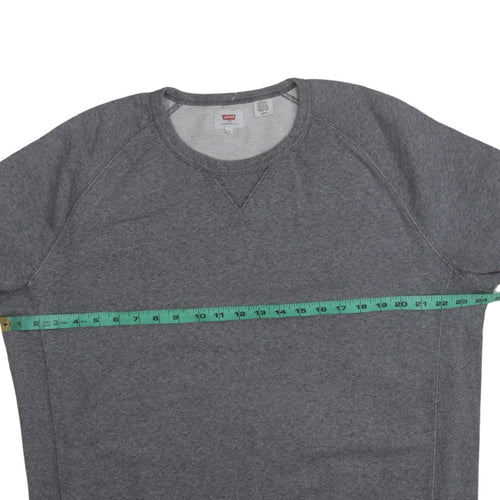 Levi’s Men’s Grey Crew Neck Pullover Sweatshirt XL