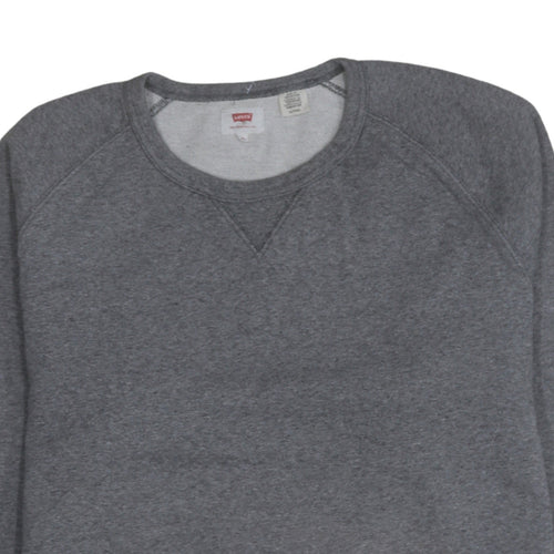 Levi’s Men’s Grey Crew Neck Pullover Sweatshirt XL