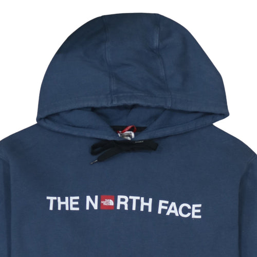 The North Face Men's Blue XL Pullover Hoodie with Logo