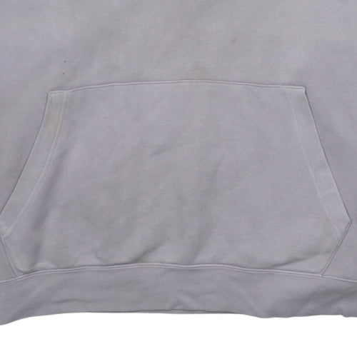 Nike Womens Lilac Pullover Hoodie XXL Relaxed Fit Cotton Blend