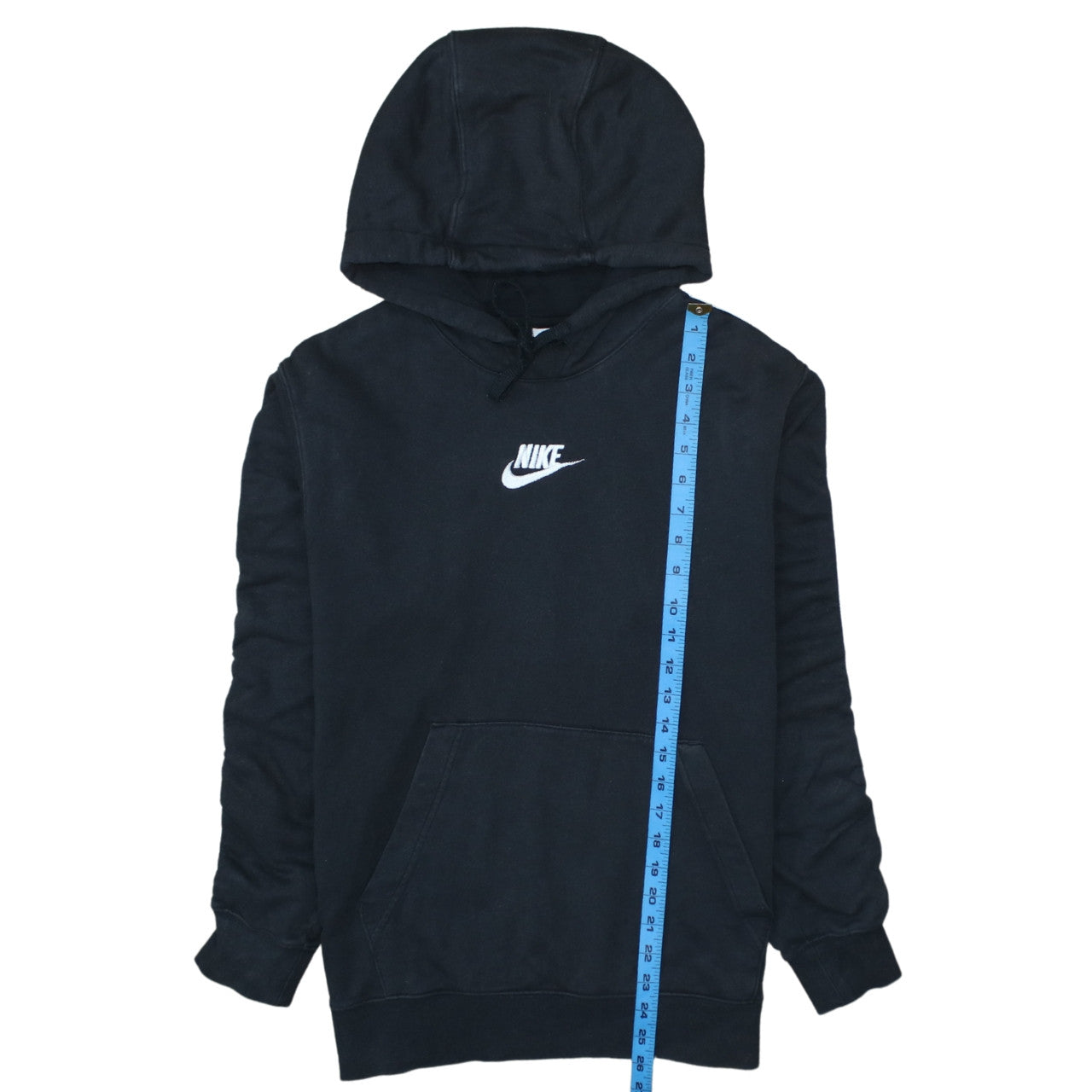Nike Men's Black Pullover Hoodie S Regular Fit Fleece Sportswear
