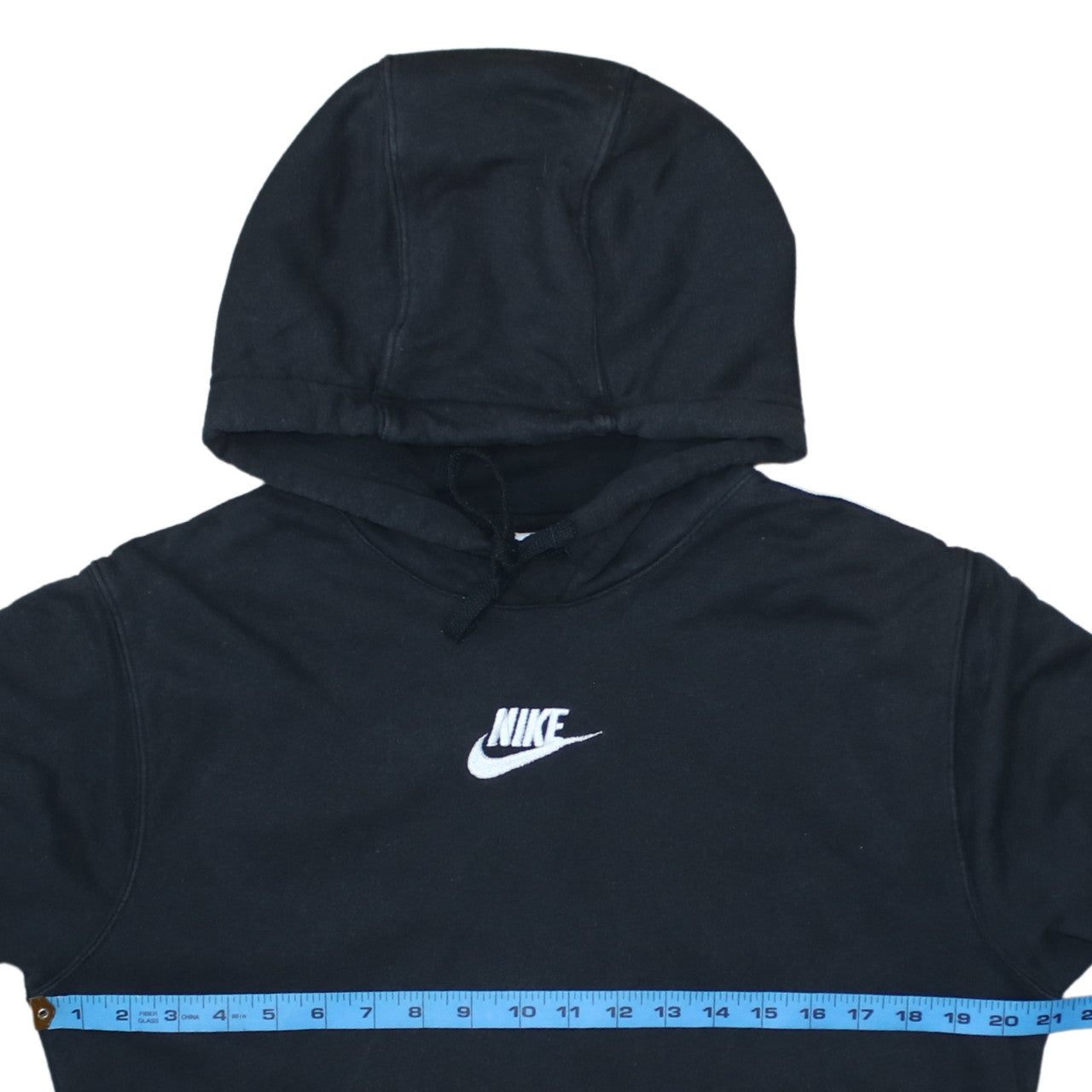 Nike Men's Black Pullover Hoodie S Regular Fit Fleece Sportswear
