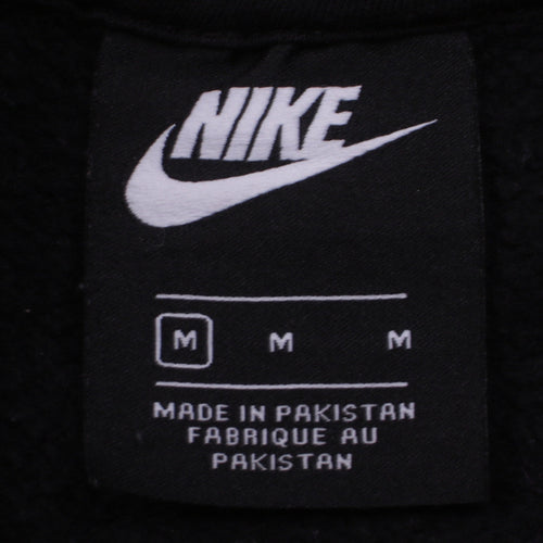 Nike Men’s Black Pullover Sweatshirt M Just Do It Graphic Print