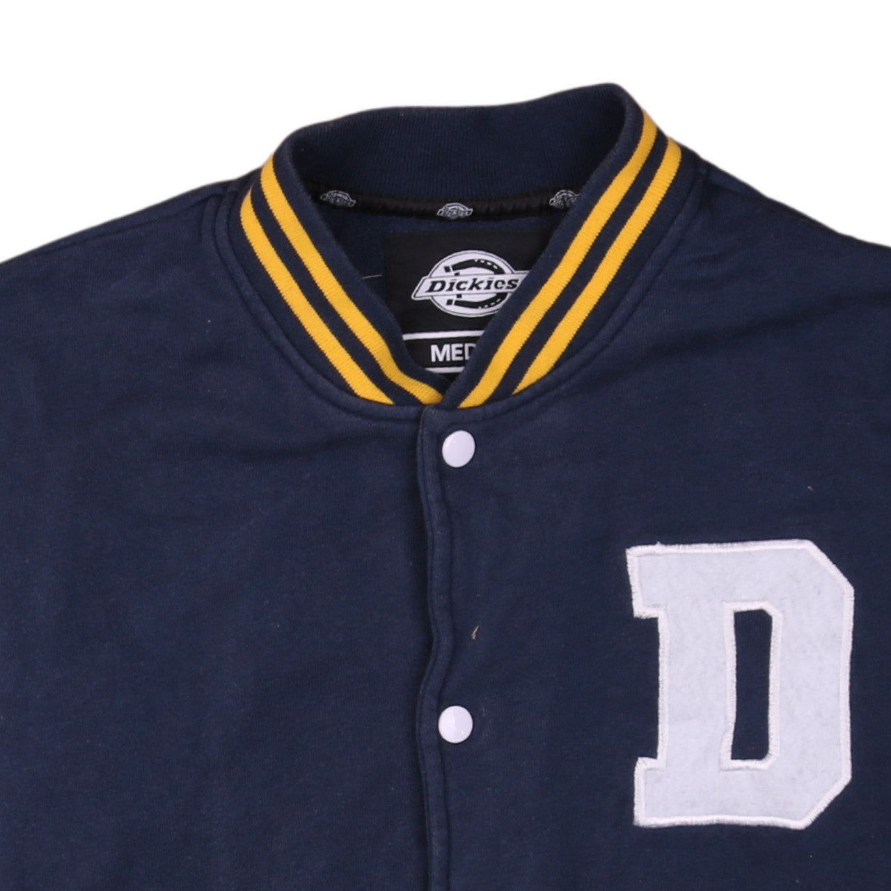 Dickies Men's Blue Varsity Jacket M College Style Cotton