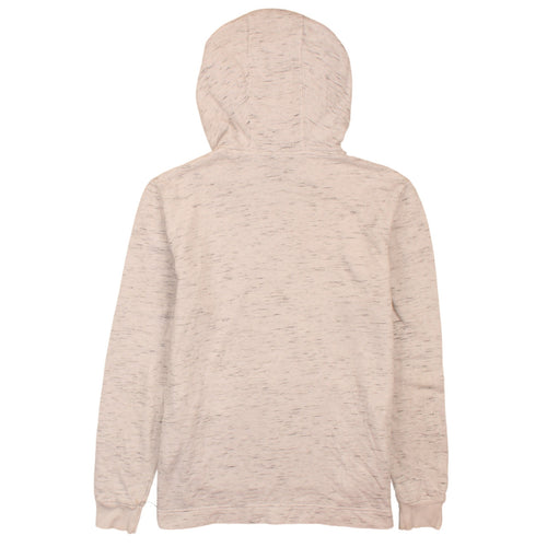 Adidas Womens Beige Pullover Hoodie XS Logo Graphic Sweatshirt