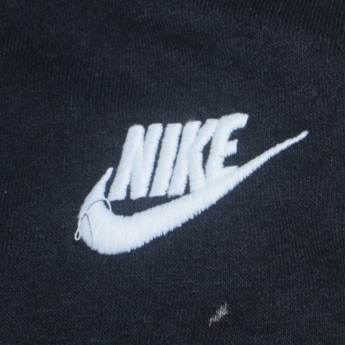 Nike Mens Black Jogger Trousers Size S Regular Fit Fleece Sweatpants