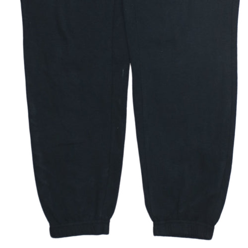 Nike Mens Black Jogger Trousers Size S Regular Fit Fleece Sweatpants