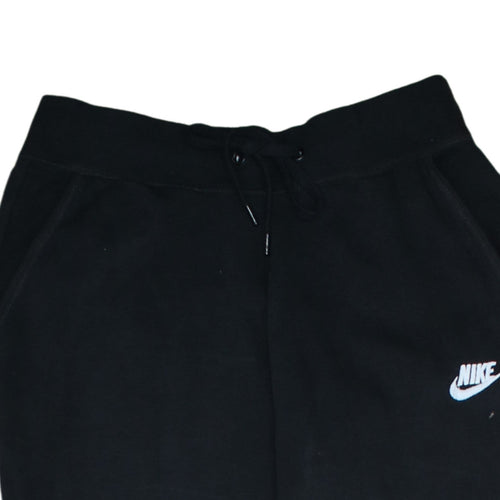 Nike Mens Black Jogger Trousers Size S Regular Fit Fleece Sweatpants