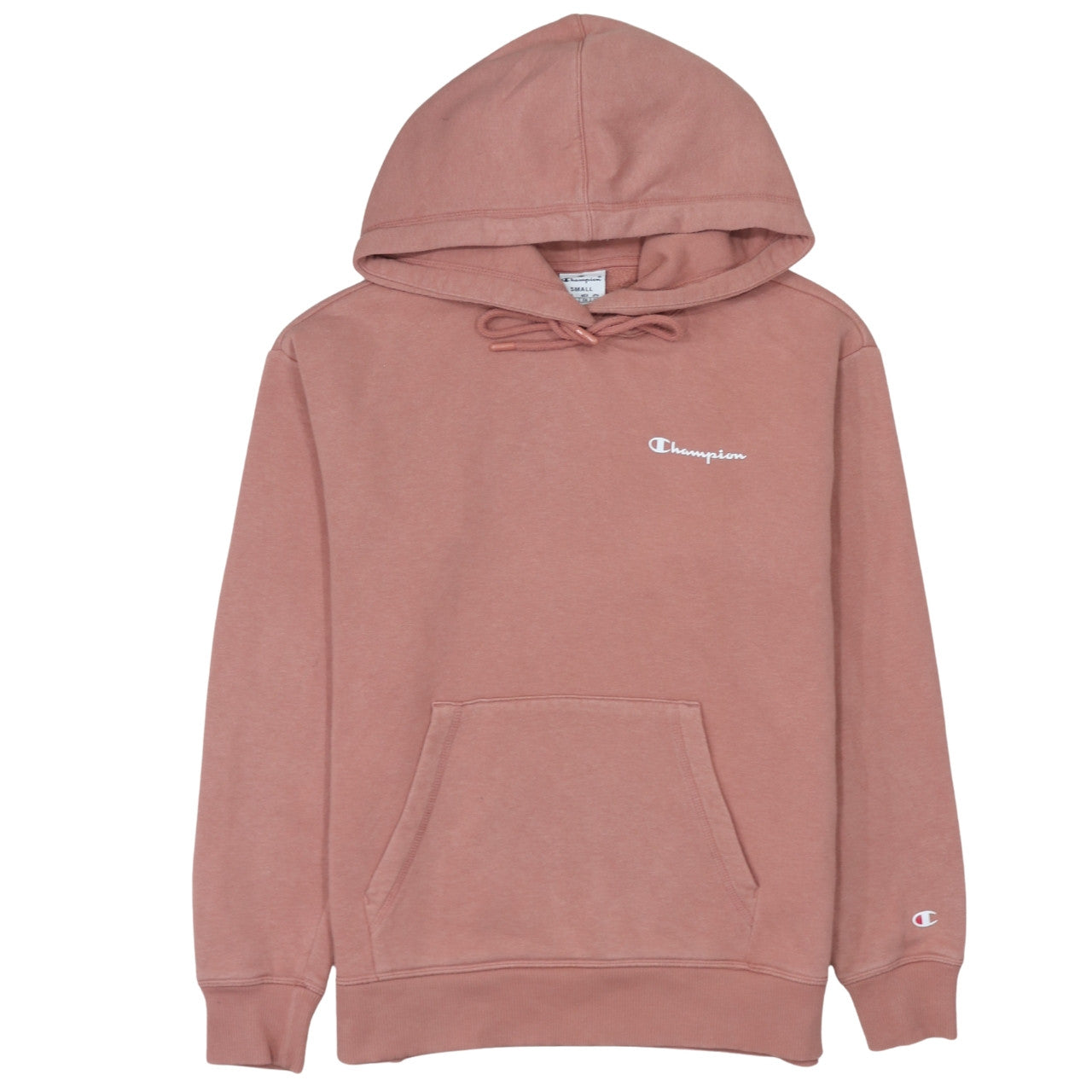 Champion Women’s Pink Pullover Hoodie Small Cotton Blend