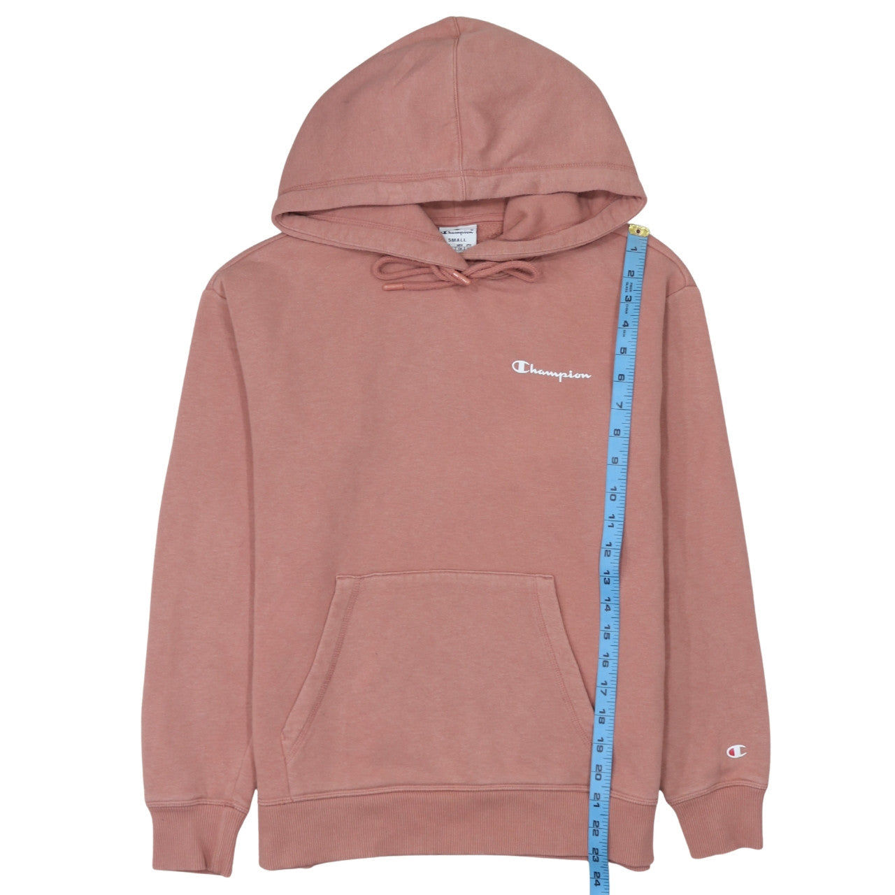 Champion Women’s Pink Pullover Hoodie Small Cotton Blend