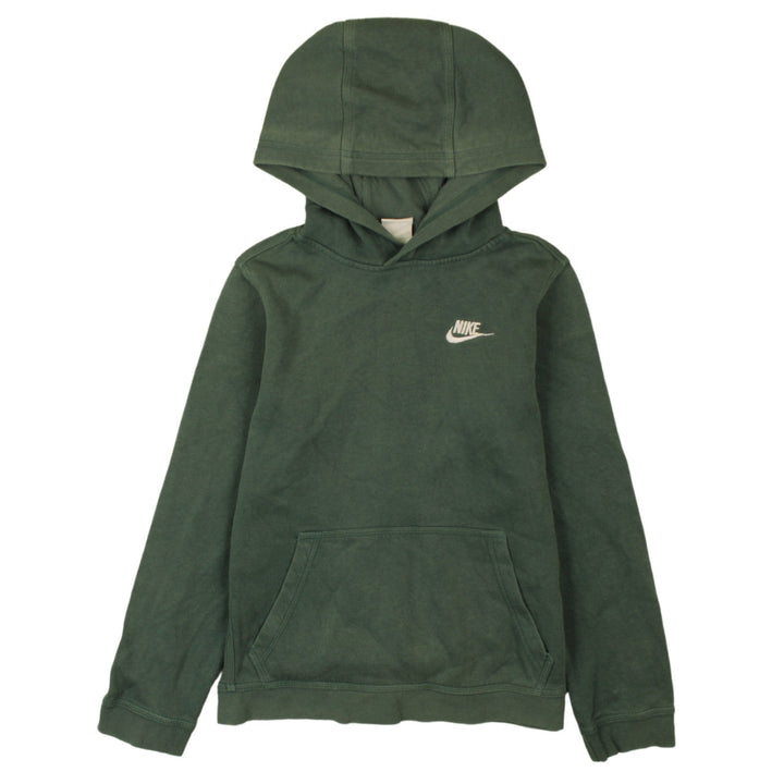 Nike Boys Green Pullover Fleece Hoodie L 147-158cm Regular Fit