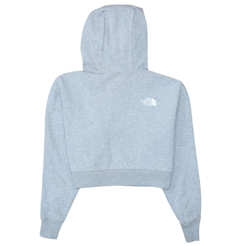 The North Face Womens Grey Small Cropped Pullover Hoodie