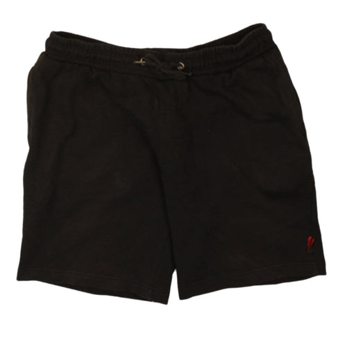 Motor Oil Mens Black Large 36-38in Athletic Drawstring Shorts