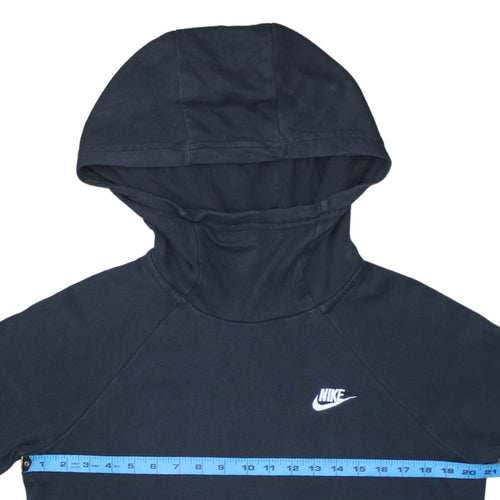 Nike Men's Black Pullover Hoodie Size M Regular Fit Sportswear