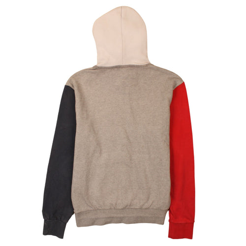 Champion Men’s Multicoloured Pullover Hoodie Size L Logo Fleece