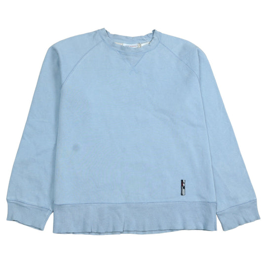 Reebok Women's Blue Crew Neck Pullover Sweatshirt Size S