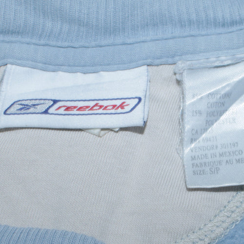 Reebok Women's Blue Crew Neck Pullover Sweatshirt Size S