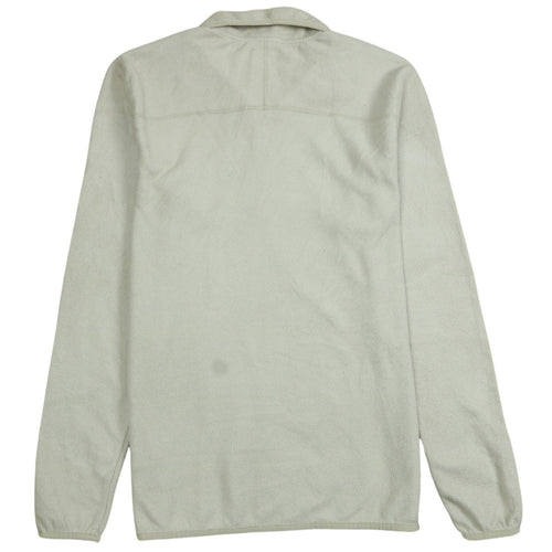 The North Face Men's Beige Fleece 1/2 Zip Pullover Sweatshirt S