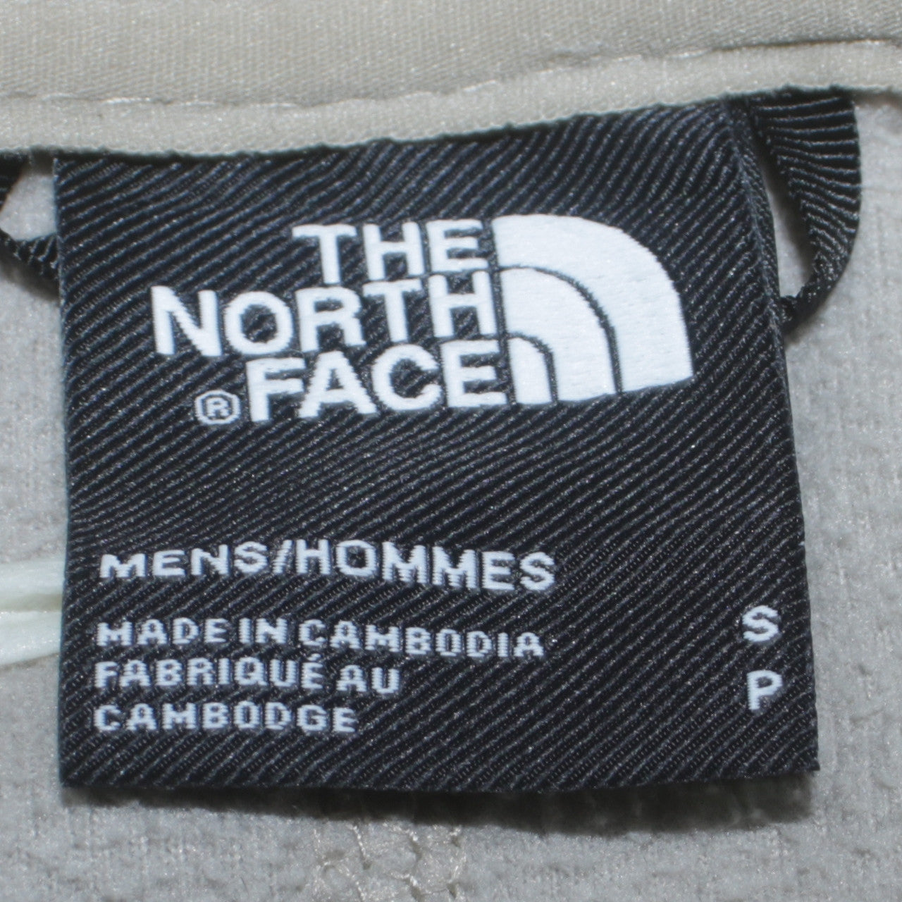 The North Face Men's Beige Fleece 1/2 Zip Pullover Sweatshirt S