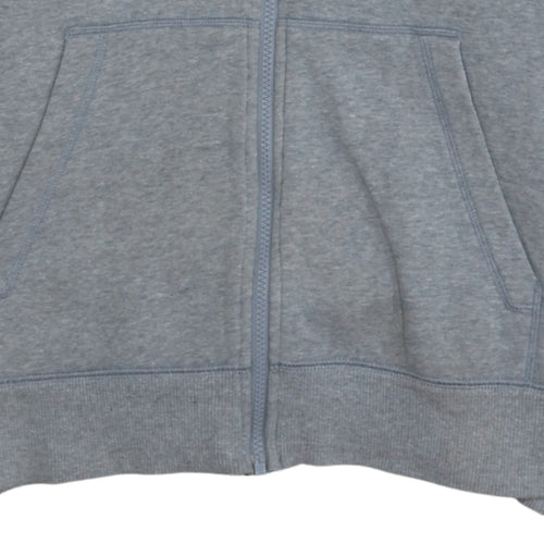 Under Armour Men's Grey Full Zip Hoodie Size M Relaxed Fit Fleece