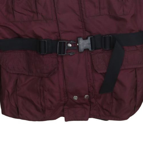 Pharao Men's Red Motorcycle Jacket XL Waterproof Windproof Belted