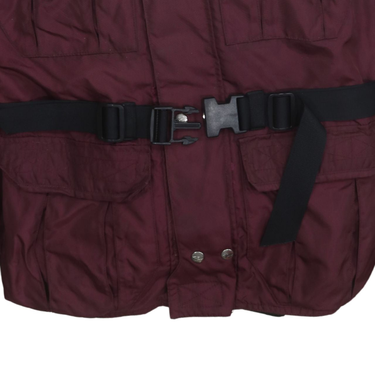 Pharao Men's Red Motorcycle Jacket XL Waterproof Windproof Belted