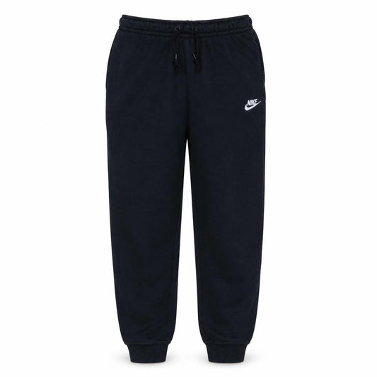 Front view of Nike Men's Black Jogger Sweatpants Small Regular Fit