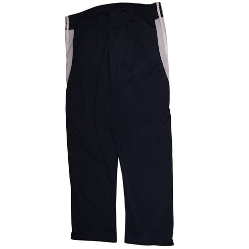 Adidas Men's Black Track Pants M Elastic Waist Zip Pockets