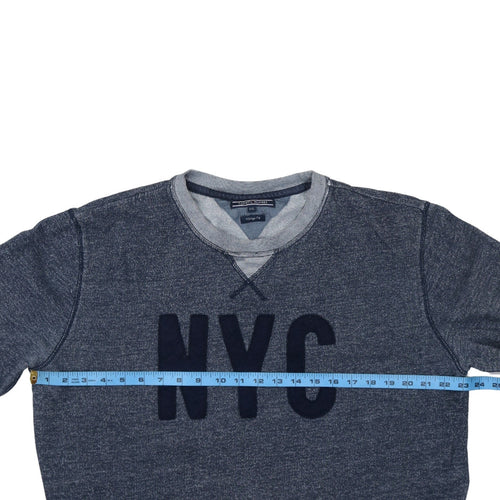 Tommy Hilfiger Men's Blue NYC Crew Neck Sweatshirt 2XL Classic Fit