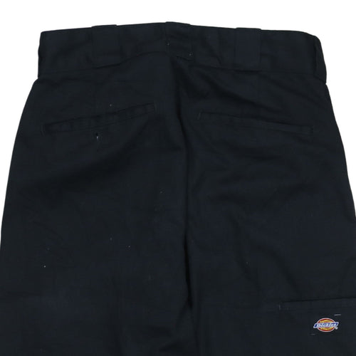 Dickies Men's Black Workwear Trousers Size 30W 32L Relaxed Fit