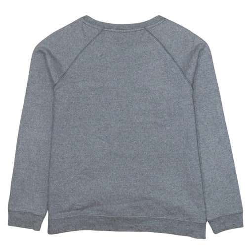 Tommy Hilfiger Men's Grey L Crew Neck Logo Pullover Sweatshirt