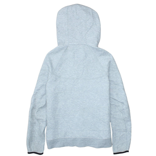 Nike Boys Grey Full Zip Hoodie Size L 147-158cm Fleece Sweatshirt