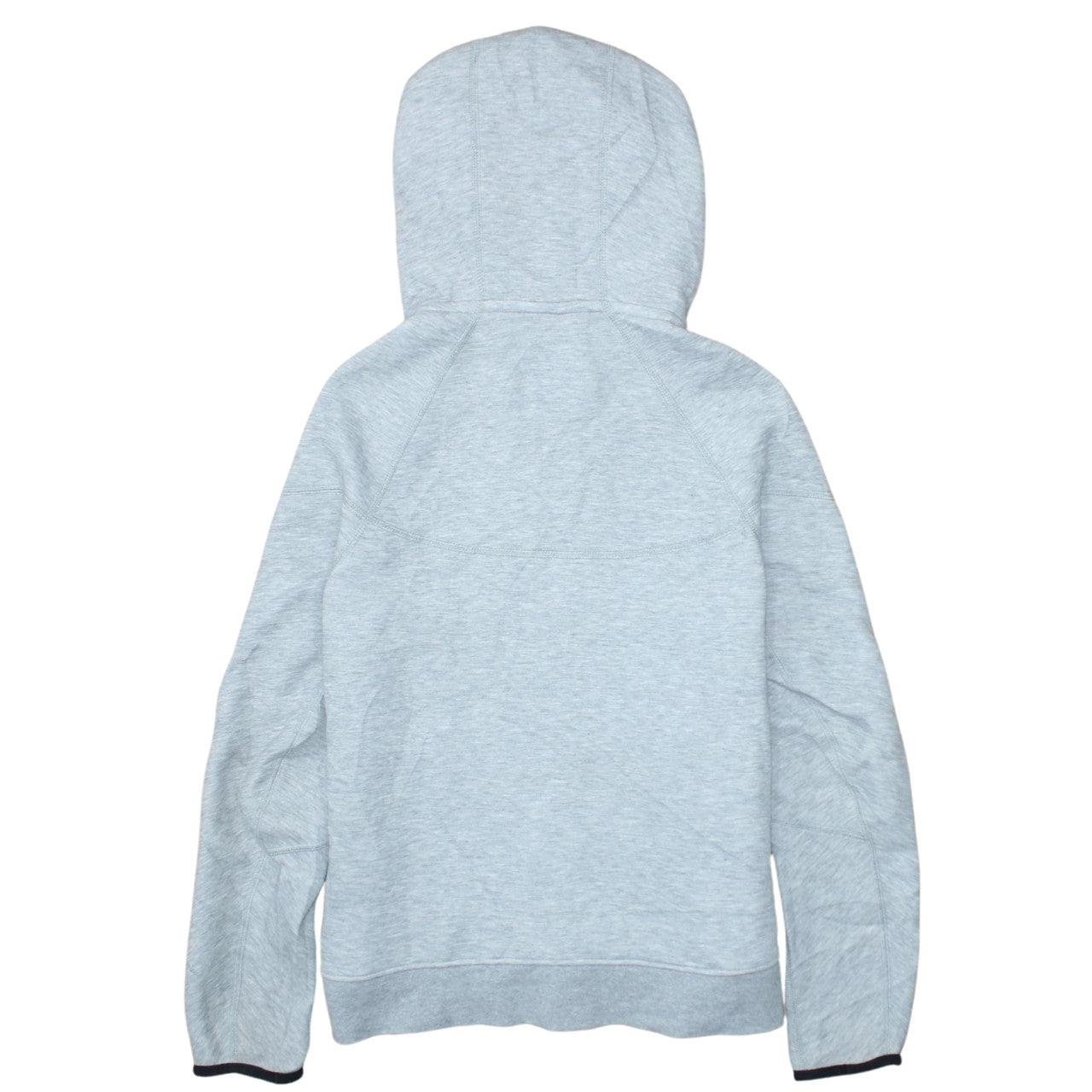 Nike Boys Grey Full Zip Hoodie Size L 147-158cm Fleece Sweatshirt