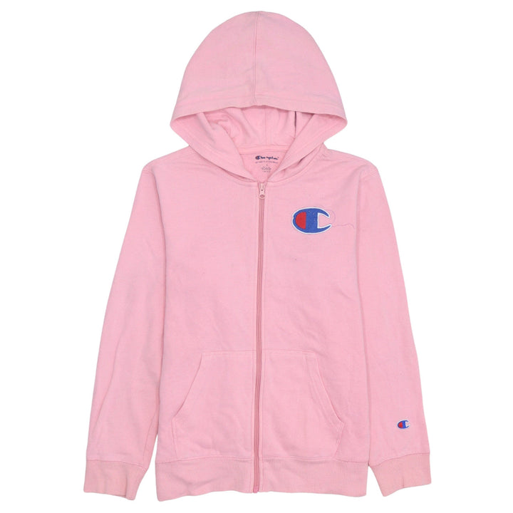 Champion Women Pink Full Zip Hoodie Large Authentic Athleticwear