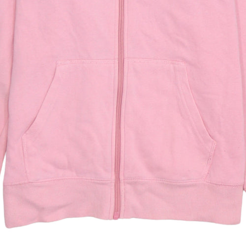 Champion Women Pink Full Zip Hoodie Large Authentic Athleticwear