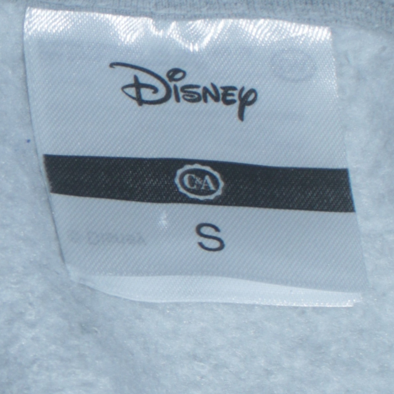 Disney Women Grey Sweatshirt Small Mickey & Friends Crew Neck Pullover