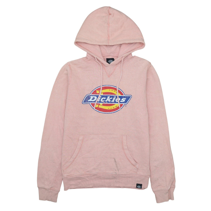 Dickies Men’s Pink XS Pullover Hoodie with Logo Graphic