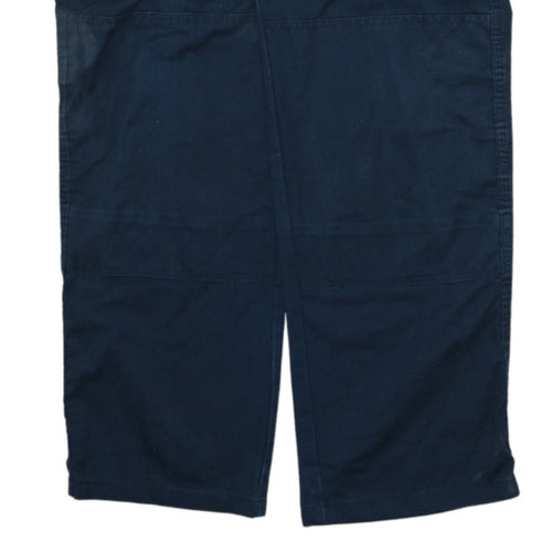 Dickies Men’s Blue Cargo Work Trousers 34R Cotton Regular Fit