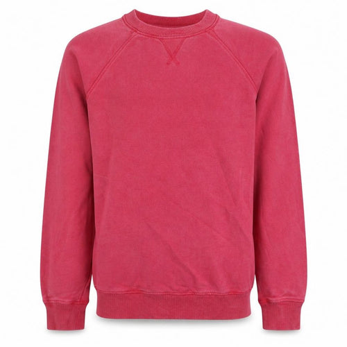 Calvin Klein Jeans Men's Pink Regular Fit Cotton Sweatshirt S