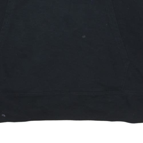 Champion Men’s Black Pullover Hoodie XL Embroidered Logo Fleece