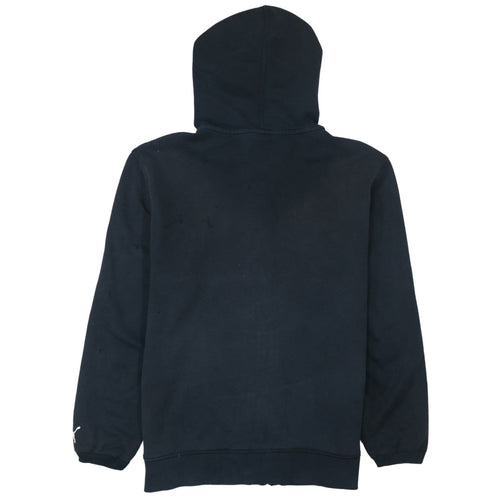 Puma Mens Black Full Zip Hoodie M Graphic Sports Fleece