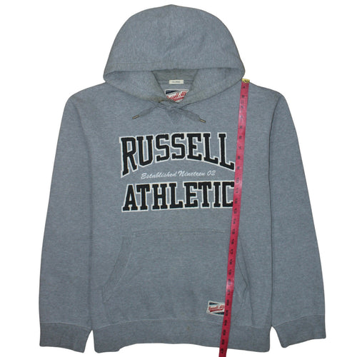 Russell Athletic Mens Grey 2XL Pullover Hoodie College Style