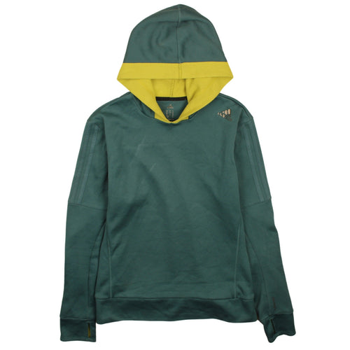 Adidas Men's Green Pullover Hoodie Small Lightweight Sportswear