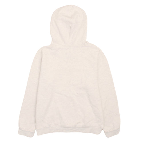 Element Women's Beige Hoodie Size 14 Pullover Graphic Print Casual