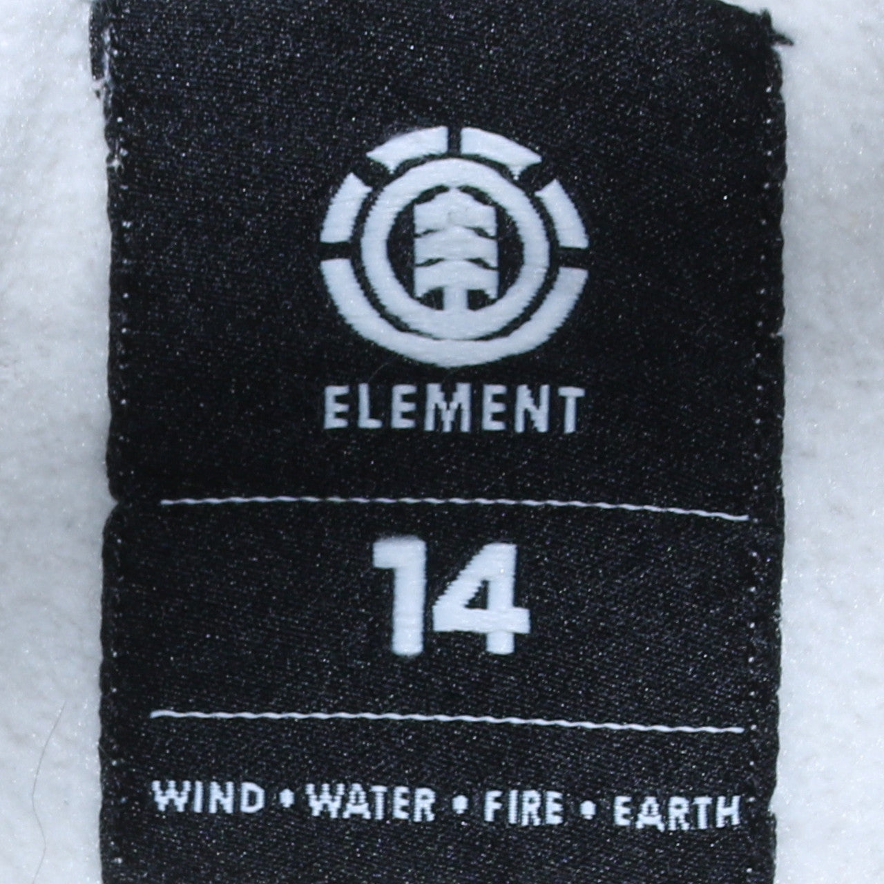 Element Women's Beige Hoodie Size 14 Pullover Graphic Print Casual