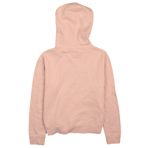 Champion Women's Pink Pullover Hoodie Small Embroidered Logo Sweatshirt